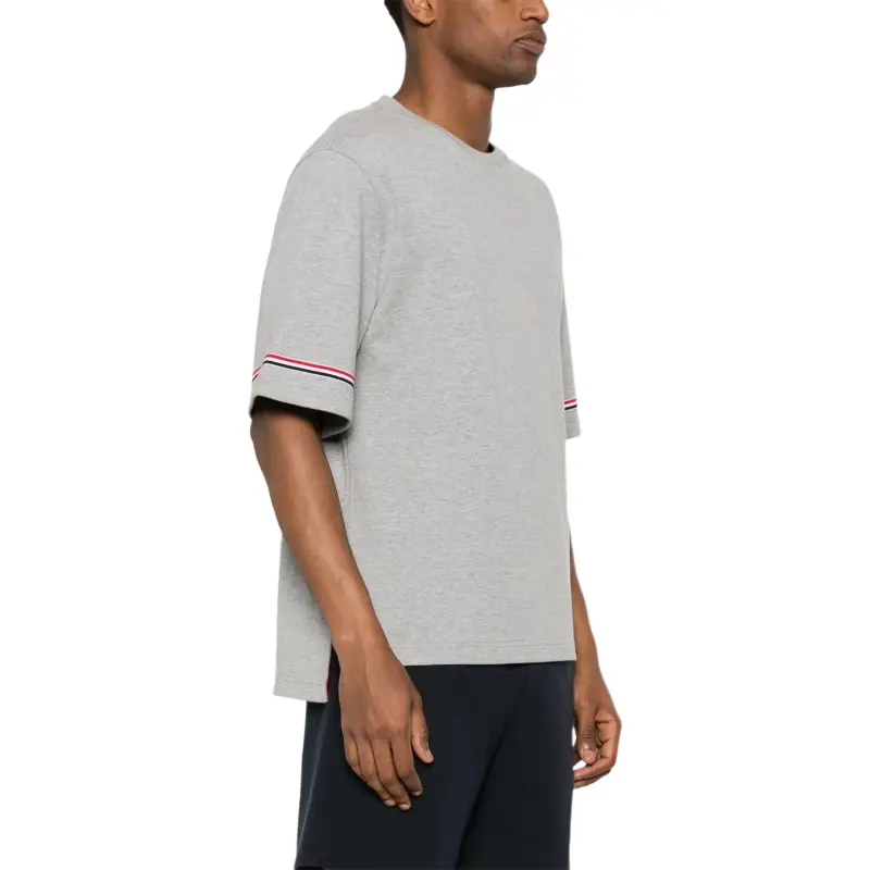 THOM BROWNE RWB Stripe Crewneck T Shirt-2
