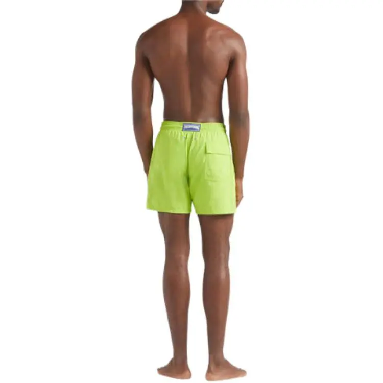 Vilebrequin Logo patch Swim Shorts-4