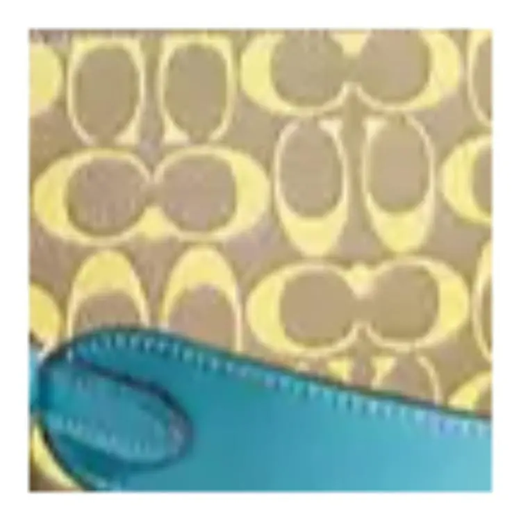 COACH Charter Leather Camera Bag Shoulder Bag Crossbody Bag Small Size Women's Army Green With Lime Accents-3