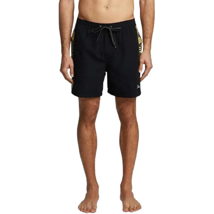 BARBOUR Logo Printed Drawstring Swim Shorts-3