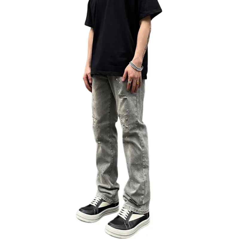 NHZN Jeans Unisex Light Blue-2