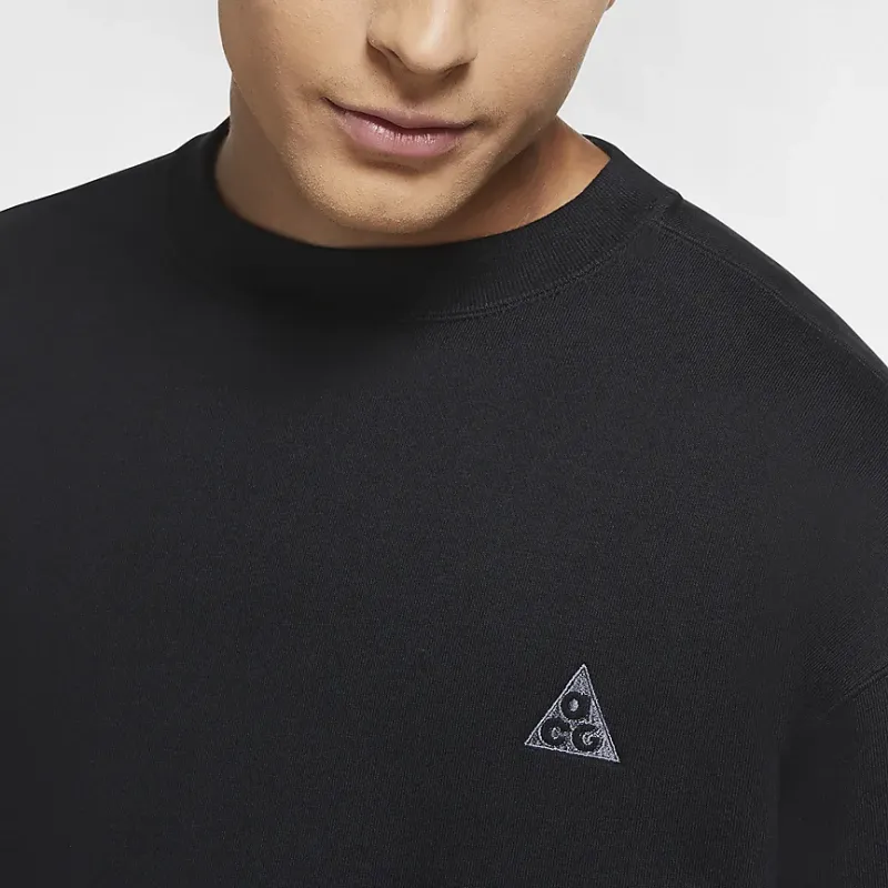 Nike ACG Drop Shoulder Sleeve T-Shirt Men's Black-4