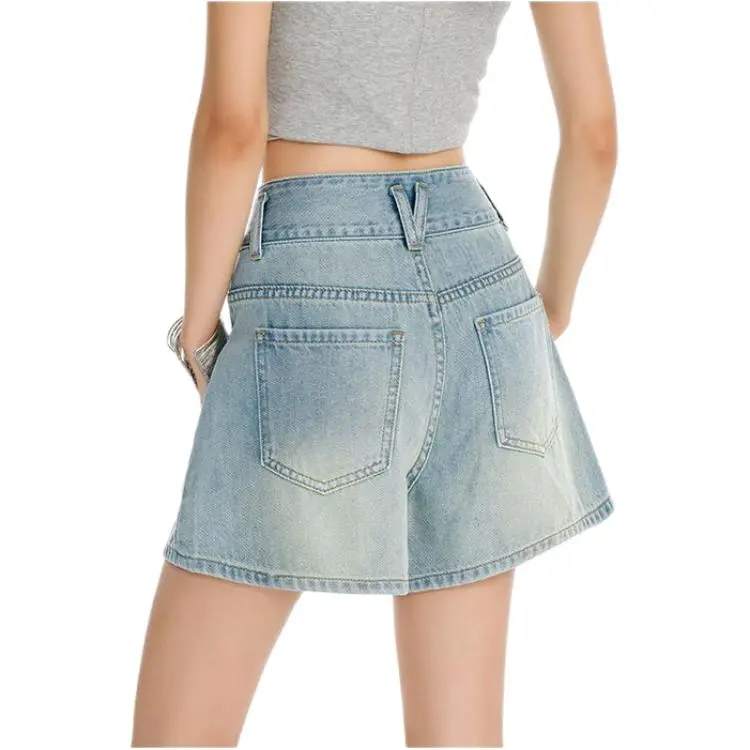 Concubine Zhu Denim Shorts Women's-1