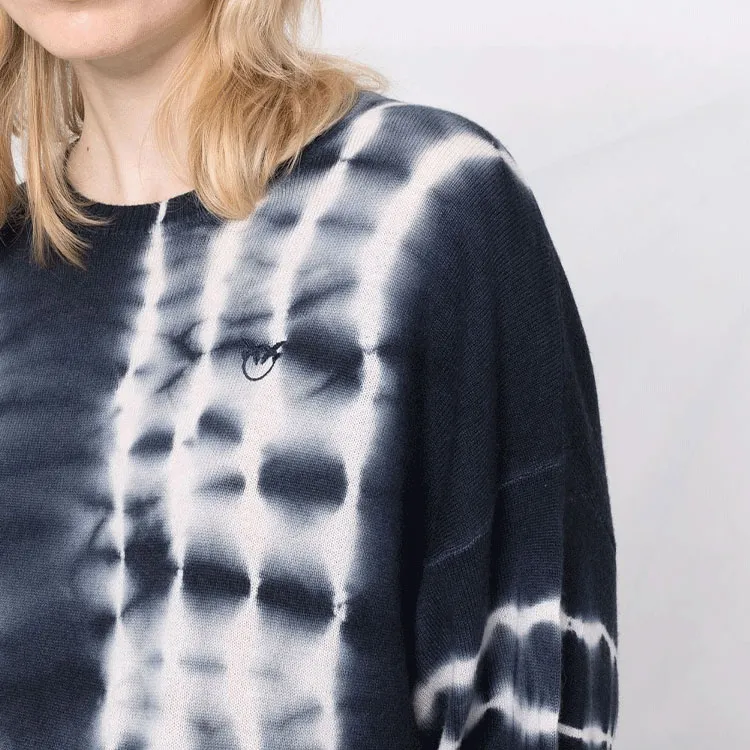 PINKO SS22 Fitted Sweater Women's Blue-5