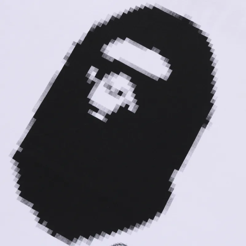Bape Pixel Ape Head Relaxed Fit Tee-5