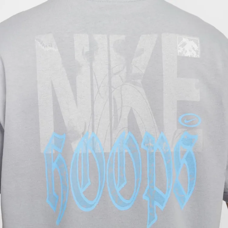 Nike T Shirts Men Wolf Gray-4