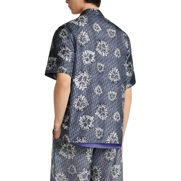 DIOR X Denim Tears Short Sleeve Shirt-3