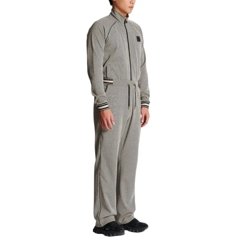 BALMAIN Monogram Jacquard Drawstring Pants-3