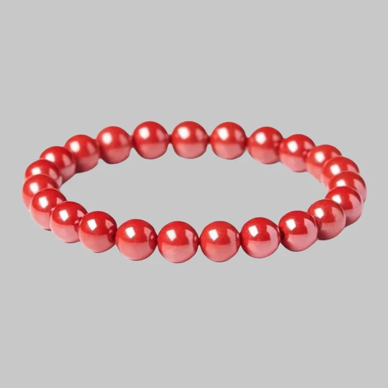 Zhen Yu Zhen Pin Cinnabar Bracelets Unisex-1