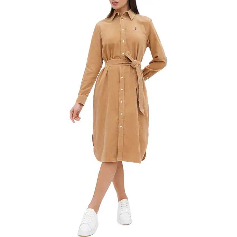 Polo Ralph Lauren Polo Pony motif Midi Dress-1
