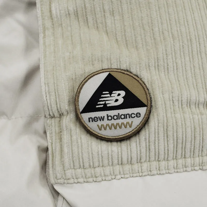 New Balance Down Jackets Women's Beige Yellow-3