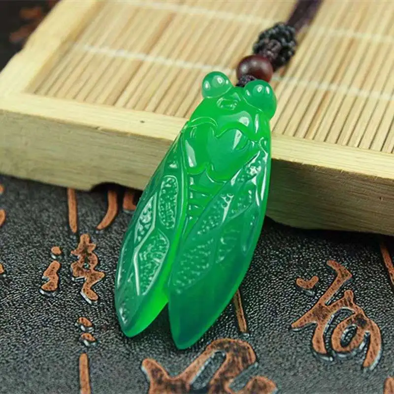 JUNWEN Chalcedony Necklaces Unisex-5