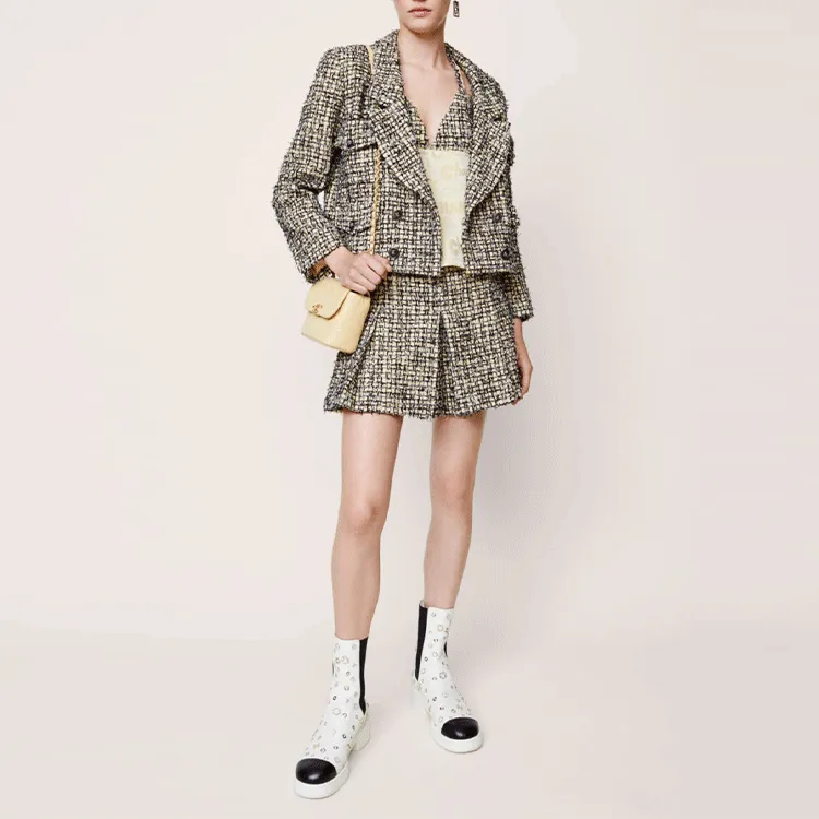 CHANEL 22 Spring Summer Jackets & Coats Women's Yellow-2