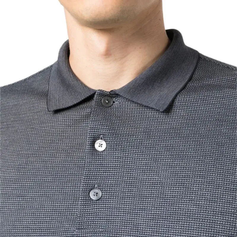 Zegna FW23 Polo Shirt Men's Blue-2