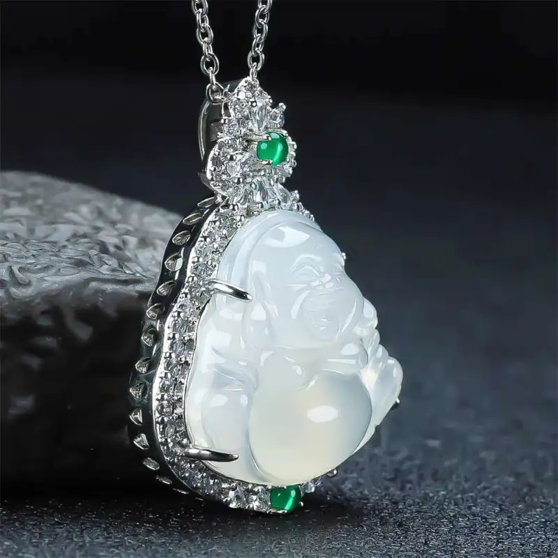 Grace Chalcedony Necklaces Women's-2