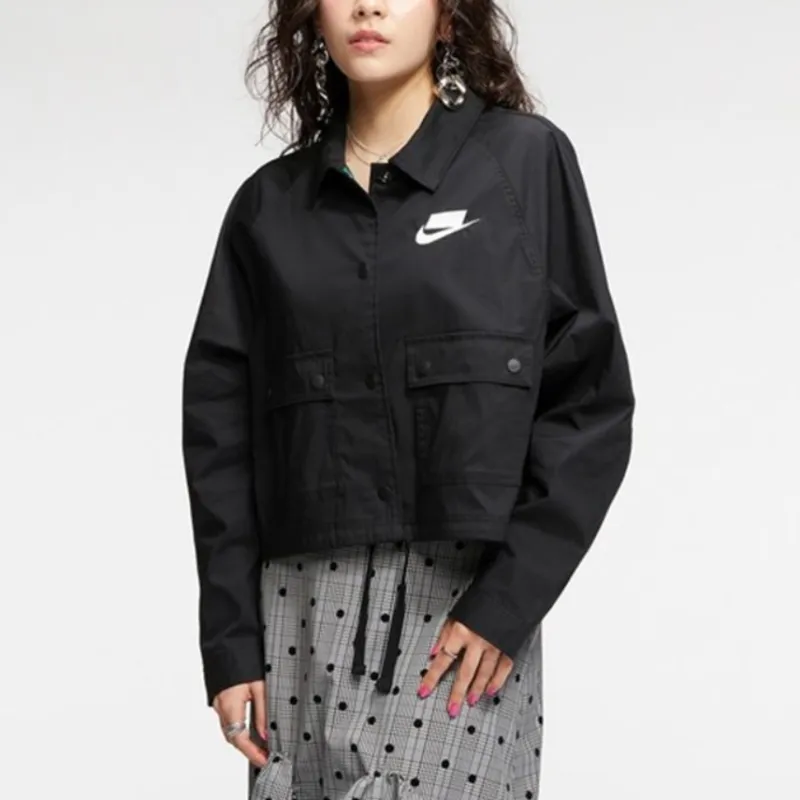 Nike Jackets Women's Black-2