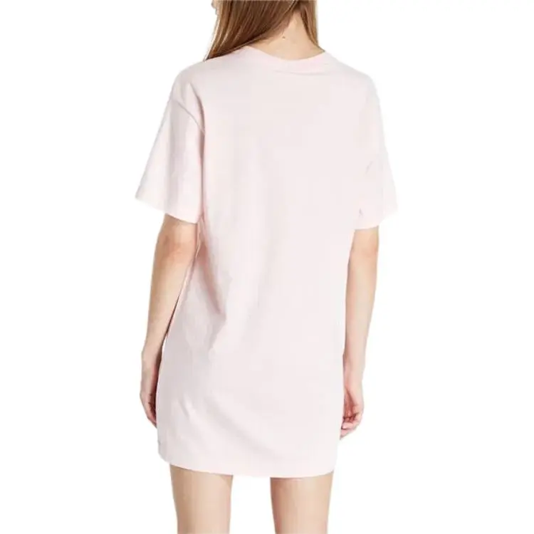 Nike Short Sleeved Dress Women's Pink-4