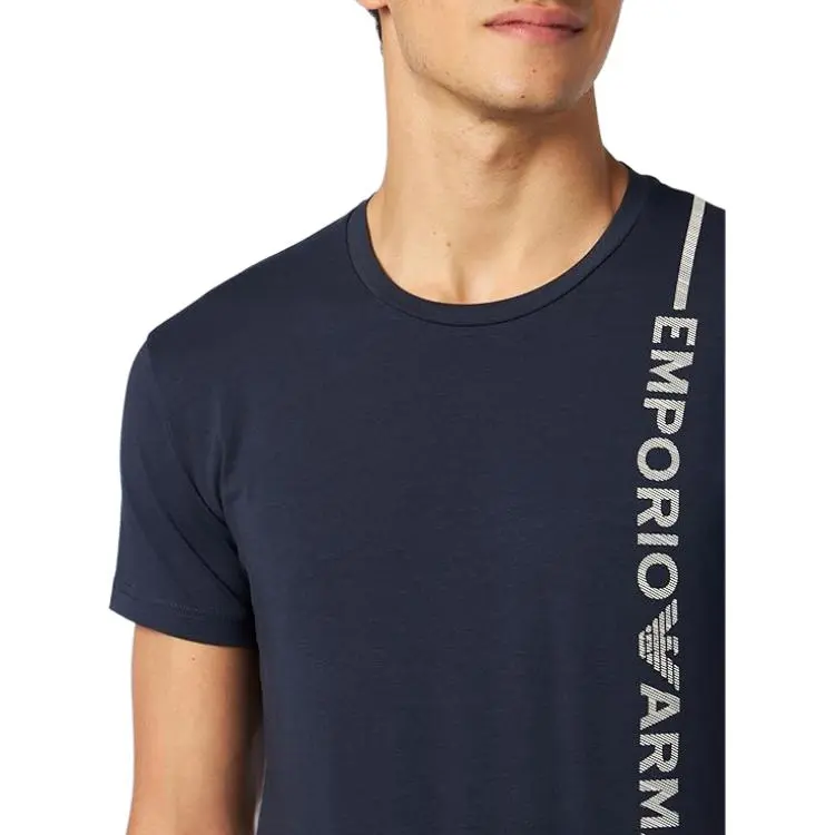 EMPORIO ARMANI T Shirt Men's Marine Blue-4
