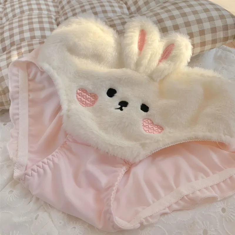 Little Sweet Cub Underpants Women's 1 Pack Milk Bunny-3