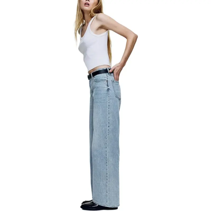 H&M Jeans Women's Light Denim Blue-2