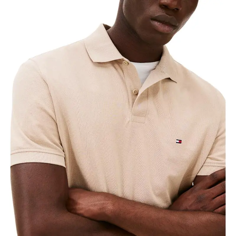 Tommy Hilfiger Polo Shirt Men's Light Brown-4