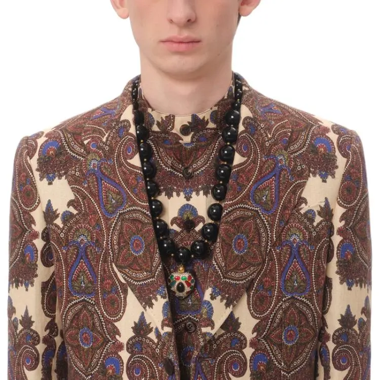 Valentino Business Suits Coats Men's Multicolor-5
