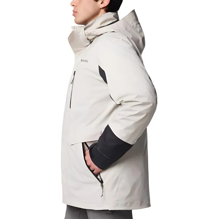 Columbia Waterproof And Warm Windbreaker Jacket Men's Apricot-4