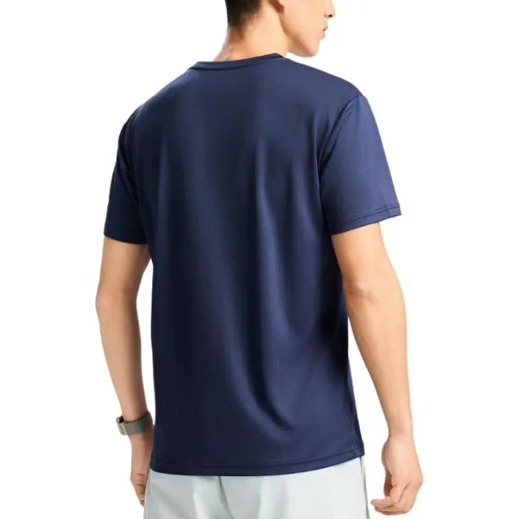 Asics T Shirts Men Dark Blue-3