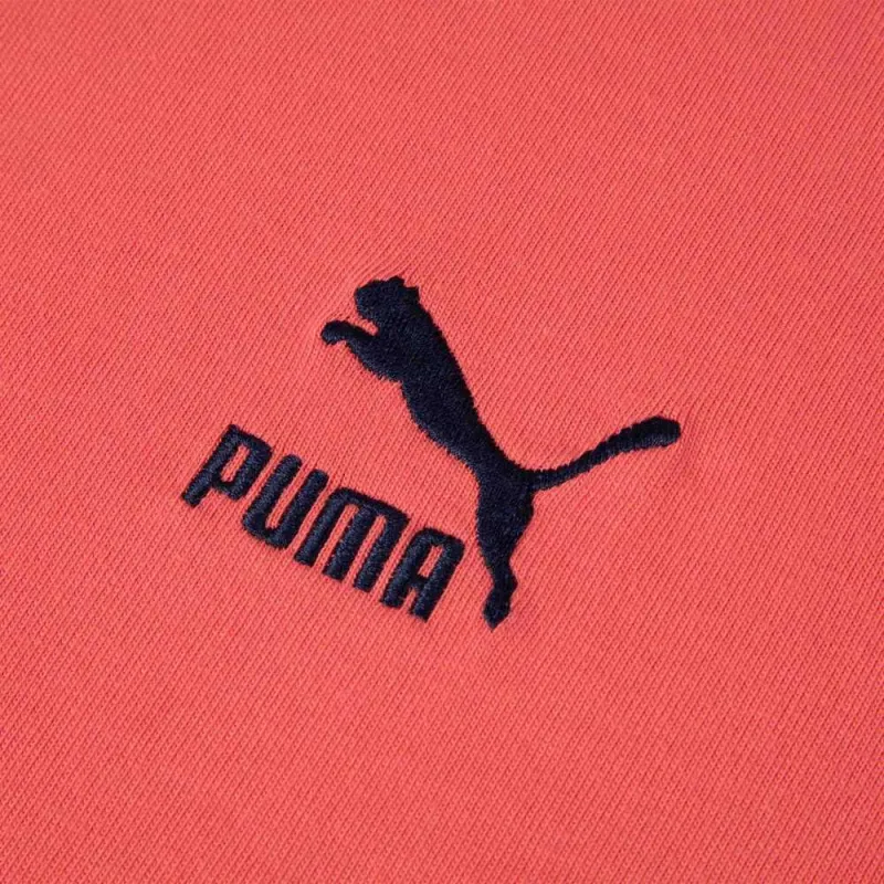 PUMA T Shirts Women's Heart Red-2