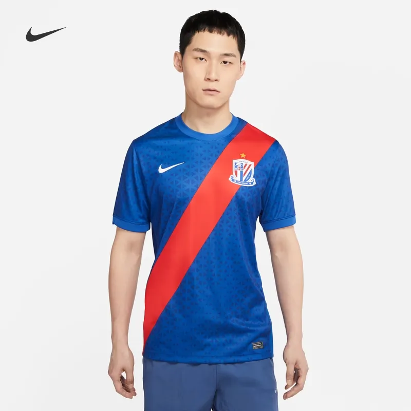 Nike Soccer Jerseys Men's Royal Blue-2