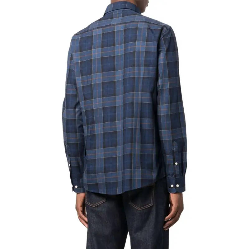 BARBOUR Tartan-print Button-up Shirt-2