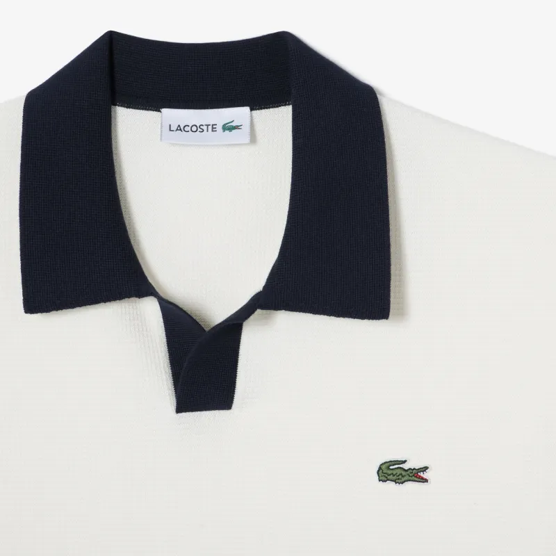 LACOSTE Polo Shirts Men White-1