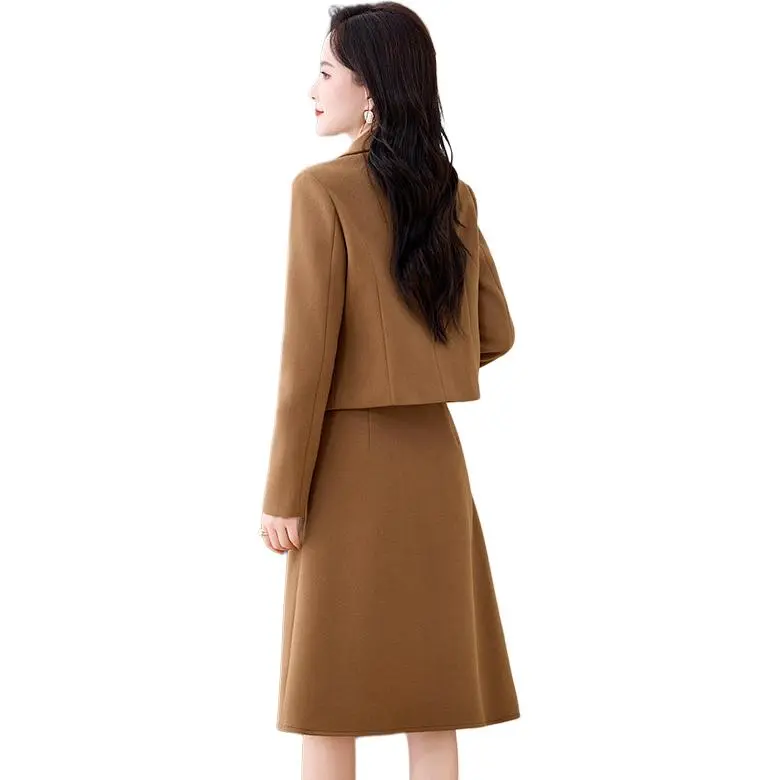Yi Mengyuan Two Piece Skirt Sets Women's-3