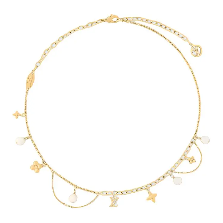 LOUIS VUITTON Blooming Pearls Necklace-1
