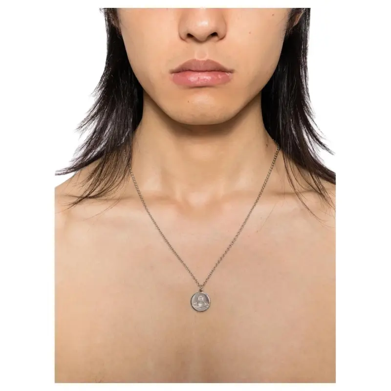 Vivienne Westwood Janus Embellished Necklace-4