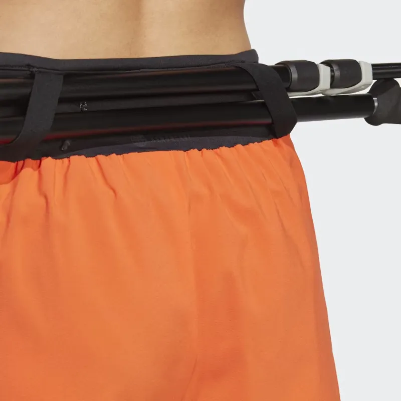 Adidas Terrex Agravic Trail Running Shorts Sports Shorts Women's Orange-4