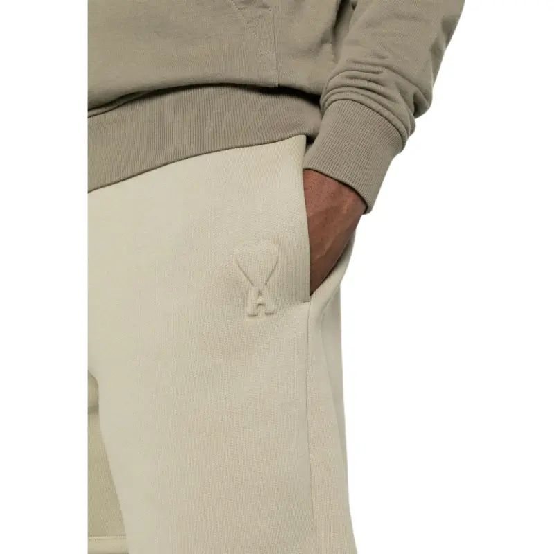 AMIPARIS Alexandre Mattiussi Logo Embroidered Drawstring Knitted Shorts-4