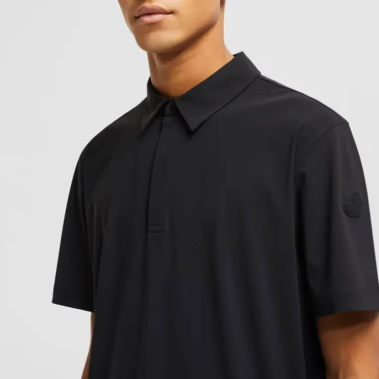 Moncler Polo Shirts Men Black-4