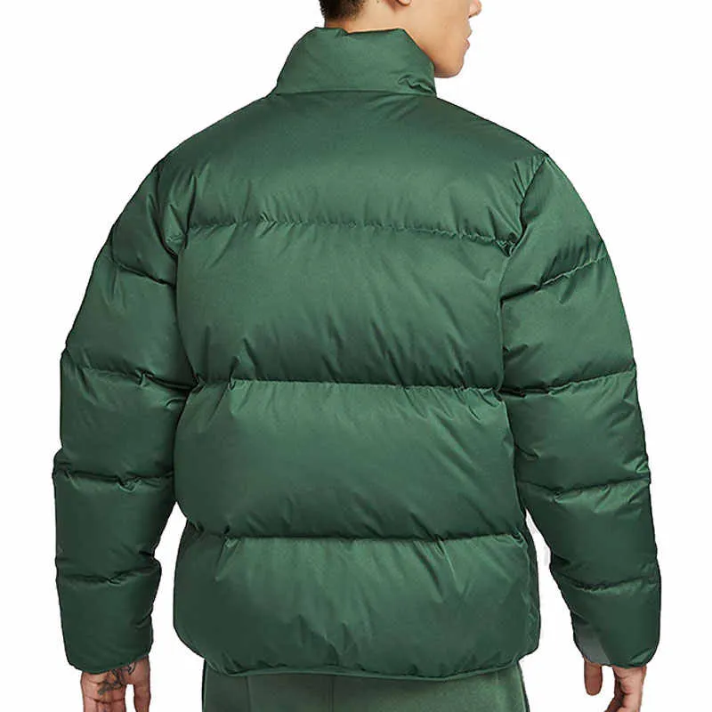 Nike ClubTherma FIT Down Jacket Men's Fir Green/White-3