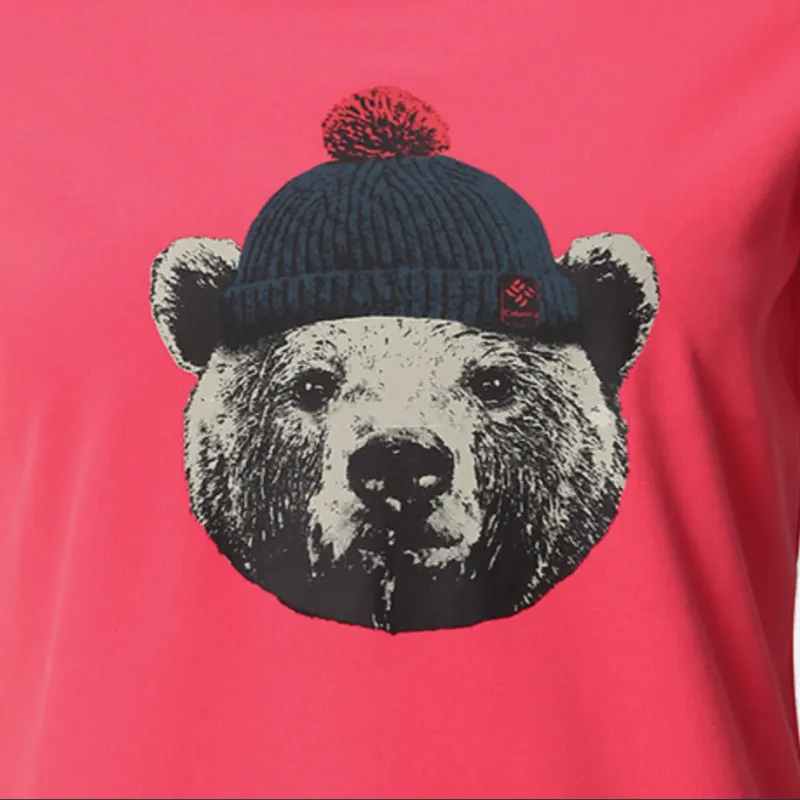 Columbia T Shirts Women's Red-3