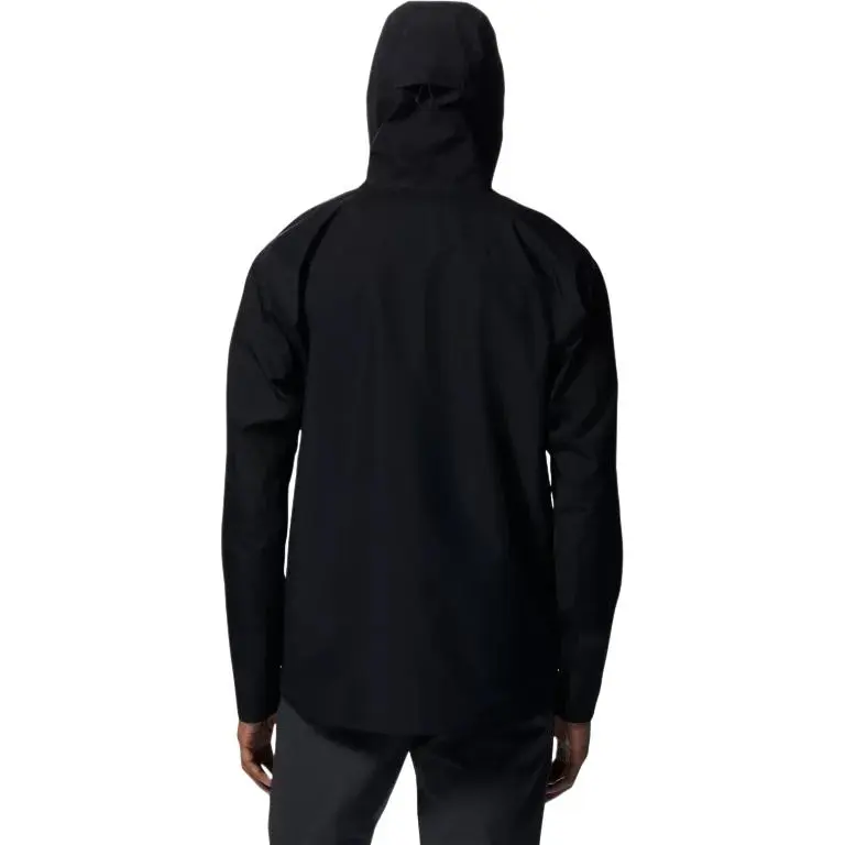 MOUNTAIN HARDWEAR Waterproof And Breathable Windbreaker Jacket Men's Black-1