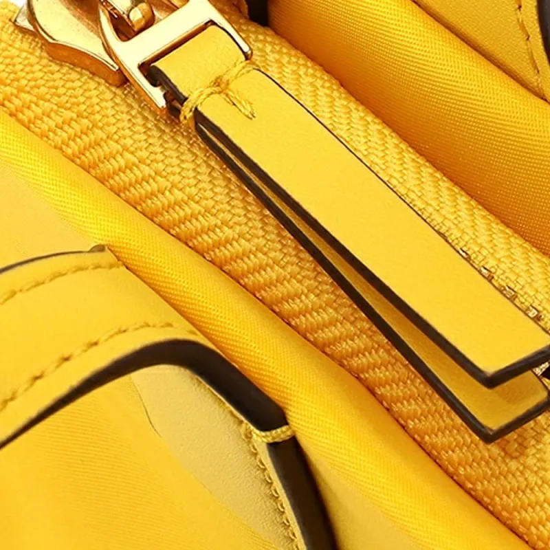 TORY BURCH Nylon Handbag Mini Women's Yellow-4