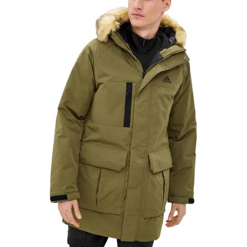 Adidas Down Jackets Men Green-2