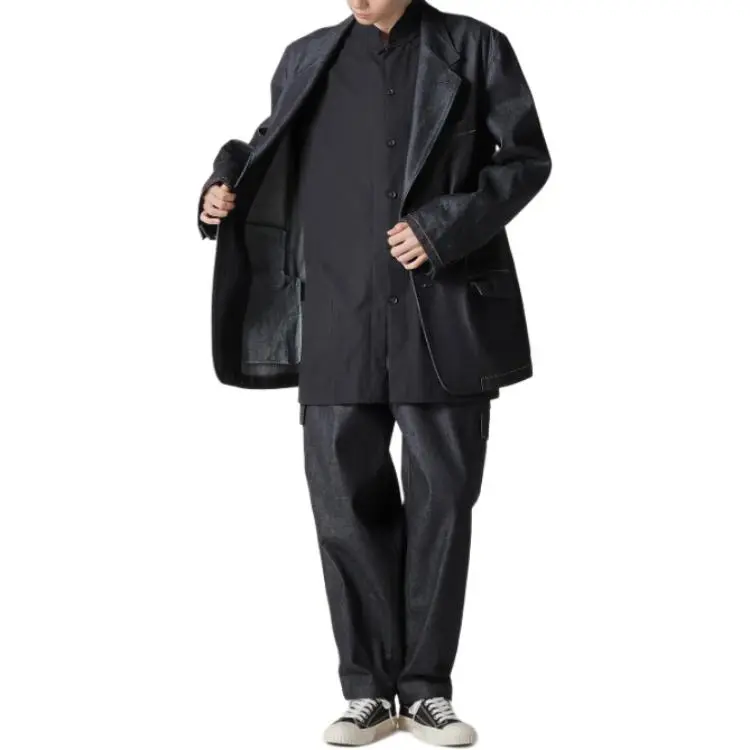 Yohji Yamamoto Y's For Men FW24 Jackets & Coats Men's Blue-2
