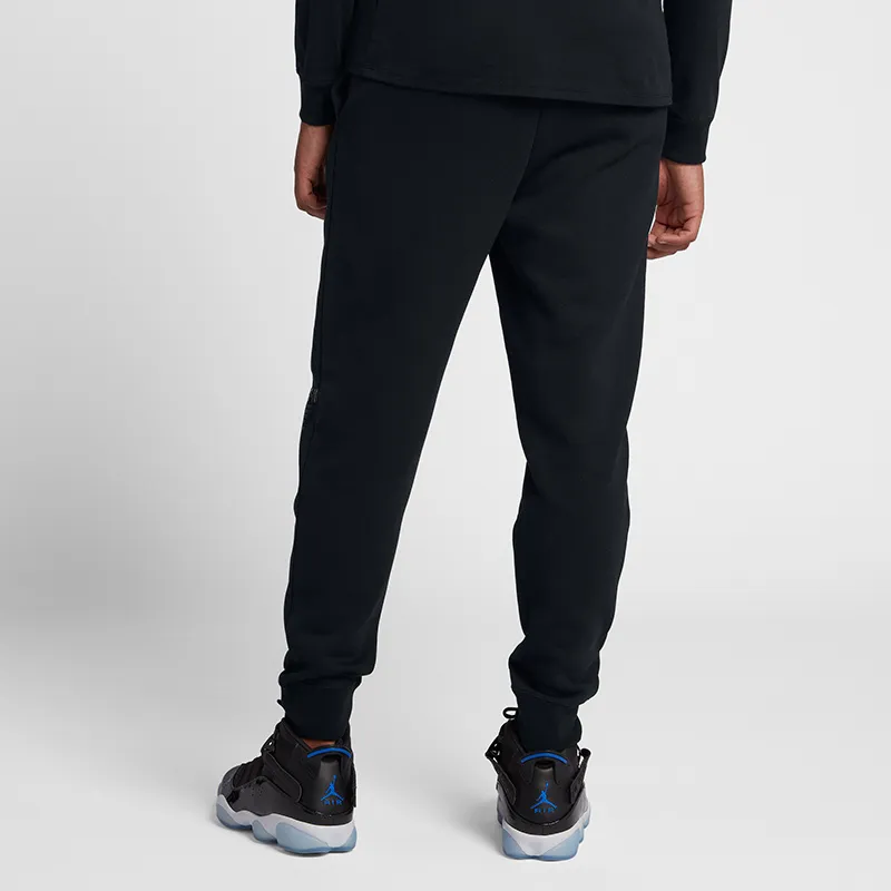 Jordan Sportswear Legacy Knitted Sports Pants Men's Black-3