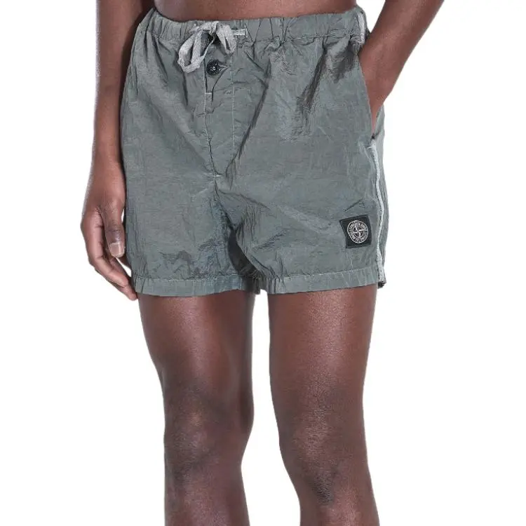 STONE ISLAND Compass Patch Mid Rise Swim Shorts-2