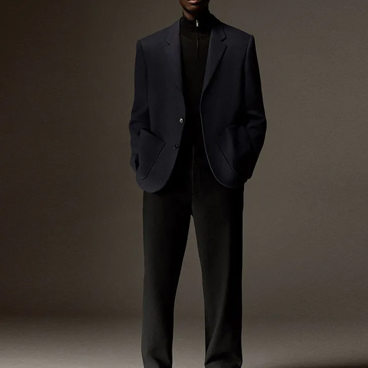 COS Business Suits Men Navy Blue-3
