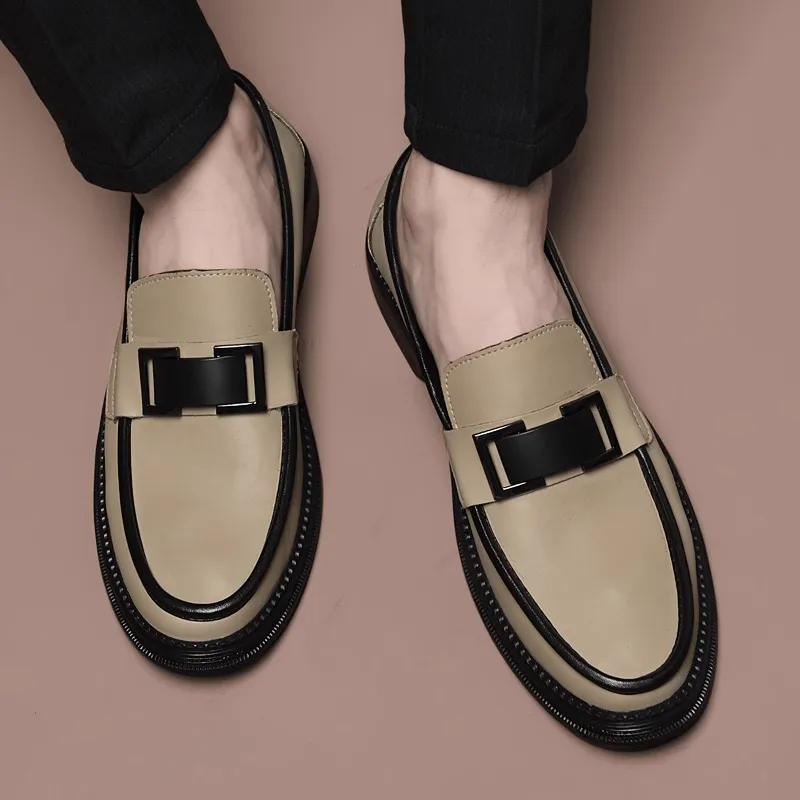 Extravagant Loafers Men's Khaki-3