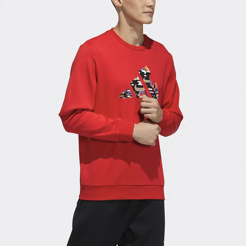 Adidas CNY Collection Sweatshirt Men's Light Scarlet-3