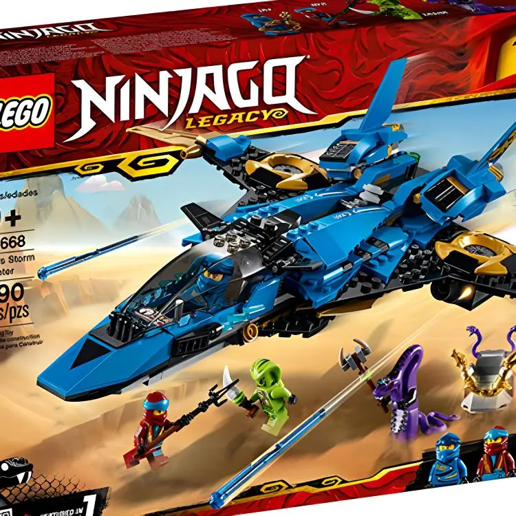 LEGO Phantom Ninja Collection Thunder Ninja Jie's Storm Fighter Building Blocks 301 600pcs 70668-3